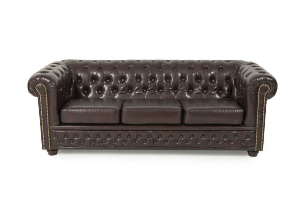 Leren bankstel Bankstel 3+2+1 zits set Bankstel Beklede bank Bank