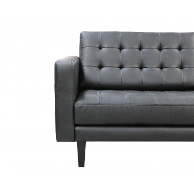 Ontwerp Moderne Chesterfield set Bank Bank Bekleding Leer Sets 3+2 Nieuw