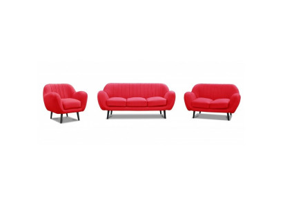 Bankstel 3+2+1 Bank Beklede Banken Bankstellen Woonkamer Ontwerp Chesterfield