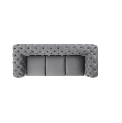 Designer bankstel 3-zits Chesterfield bank gestoffeerde banken bankstellen driezitter bankstel