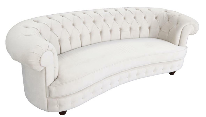 Chesterfield 3-zits designer gestoffeerde bank bank banken banken textiel stof Nieuw