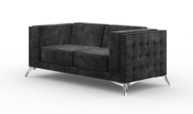 Bank 2-zits stof bankstel textiel tweezits design moderne zitkussens sofa's