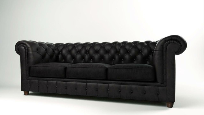 Designer Bank 3-zits Chesterfield Bank Beklede Banken Driepersoons Bankstellen Zitting