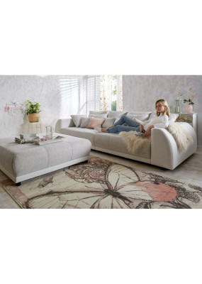 Sofa Bank 310cm Gestoffeerde Banken 5-zits Stof grote xxl Woonkamer Bankstellen