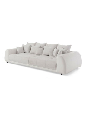 Sofa Bank 310cm Gestoffeerde Banken 5-zits Stof grote xxl Woonkamer Bankstellen