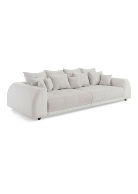 Sofa Bank 310cm Gestoffeerde Banken 5-zits Stof grote xxl Woonkamer Bankstellen