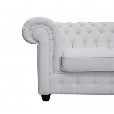 Designklassieker Chesterfield Grote XXL Bank Lederen Textiel Sofa's Banken 3-zits