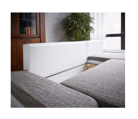 Ontwerp hoekbank met slaapfunctie bank Nieuwe bekledingsbanken Textiel banken Bank bankstellen