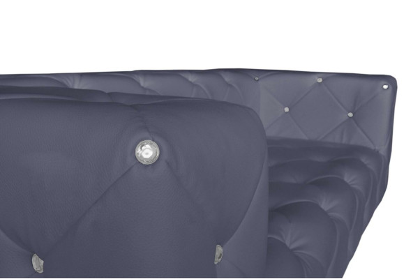 Driepersoons bank gestoffeerde ontwerp bank 3-zits banken kamer Chesterfield grijs Nieuw