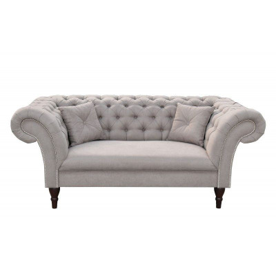 Chesterfield 2-zits bank gestoffeerde bank design club lounge 2-zits bankstel