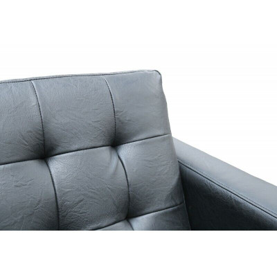 Chesterfield Sofa 2 zits Tirana bank gestoffeerde banken leren bank Nieuw