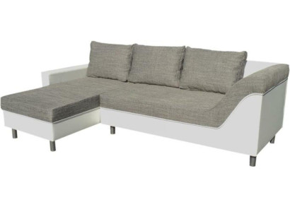 Sofa L-vorm leren bank woonlandschap set design modern bankstel