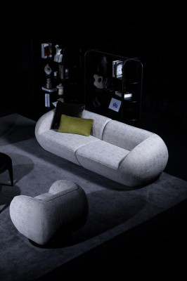 Luxe loungeset bankstel set vijfzits driepersoons fauteuil set modern