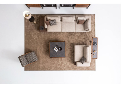Sofaset Ontwerp Modern Luxury Woonkamer Stoffen Bankstel