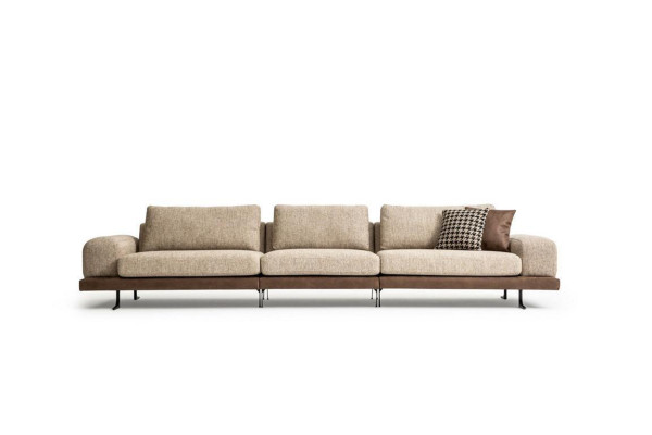 Bankstel Woonlandschap Hoekbank Set Stoffering Stoffen Bankstellen Textiel Sofas