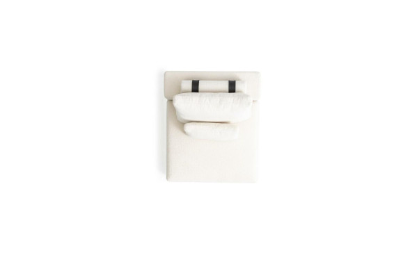 Witte vijfzits woonkamerbank van textielmeubels Moderne banken Design