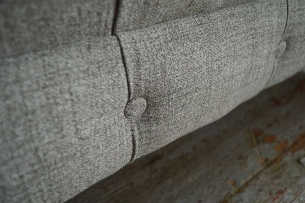 Ontwerp Chesterfield Sofa 3 Bankstel Set Stof Bekleding Lederen Driezits Banken