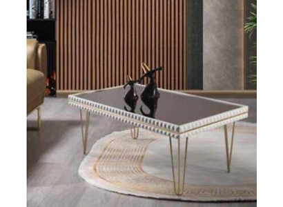 Bank Tafel Koffietafels Woonkamer Massief Bijzettafel Luxe Salontafel