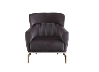 Fauteuil Modern Zwart Lounge Club Woonkamer Textiel Luxe Design