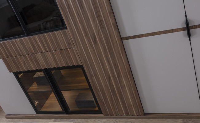 Kast Kledingkast Slaapkamer Kasten Modern Hout Luxe 260cm