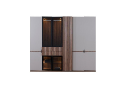 Kast Kledingkast Slaapkamer Kasten Modern Hout Luxe 260cm