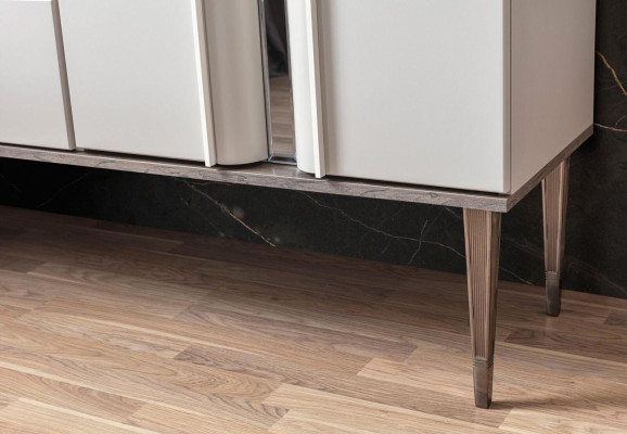 Ontwerp kaptafel met spiegel luxe slaapkamer meubels 2-delige stijl