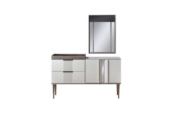 Ontwerp kaptafel met spiegel luxe slaapkamer meubels 2-delige stijl