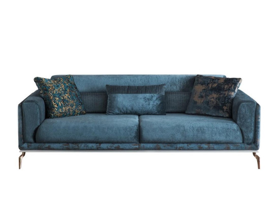 Moderne bank 3-zits luxe groen design meubels in woonkamer banken 235cm.
