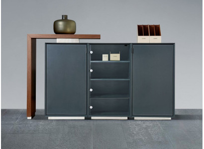 Sideboard, commode, kast, console, dressoir, kantoormeubelen 221cm xxl.