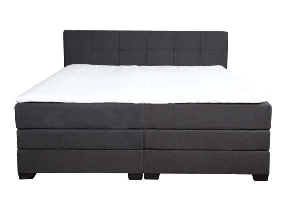 Vintage Boxspring Bedden Gestoffeerd Bed Houten Bed Hotel Tweepersoonsbed