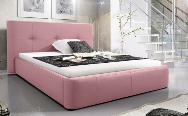 Bed Kussen Design Luxe Dubbele Hotel Bedden Slaapkamer Modern Leer