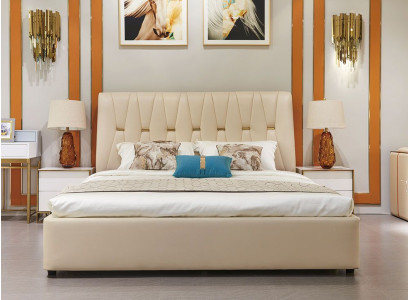 Beddesign tweepersoonsbed gestoffeerd echtelijke tweepersoonsbedden bed 180x200cm