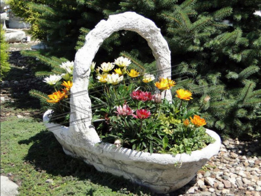 Bloempot Plantenpot Decoratie Figuur Natuur Bloempotten Vazen Tuin