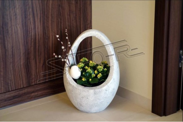 Bloempot plantpot decoratie tuin vazen bloempotten figuur natuur