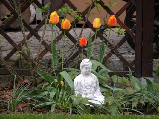 Boeddha Maleisië Beeld Tuin Beelden Standbeelden Sculptuur Sculpturen