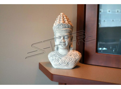 Boeddha sculptuur buste Groot beeld voor de tuin en woonruimte