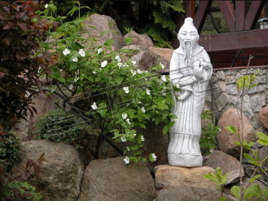 Chinese Confucius beeld standbeeld figuren sculptuur tuin