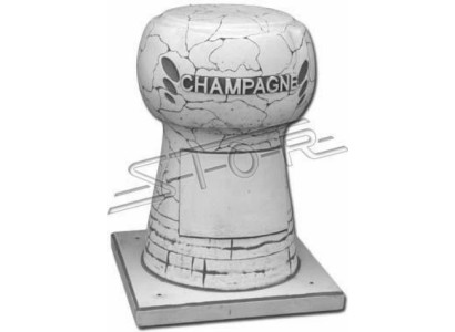 Dalben Poller Tuindecoratie Figuur Standbeeld Standbeeld Pollerdecoratie
