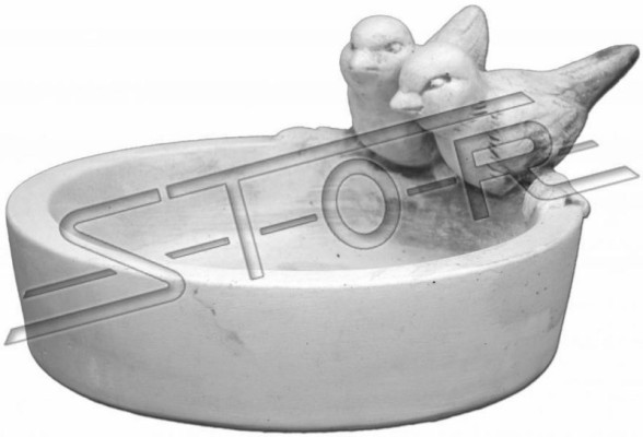 Decoratie Vogel Drinkbak Sculptuur Ontwerp Figuur Standbeeld Tuin Beelden Standbeelden