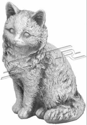 Decoratieve tuindecoraties, katten terrasfiguren stenen beeld standbeeld.