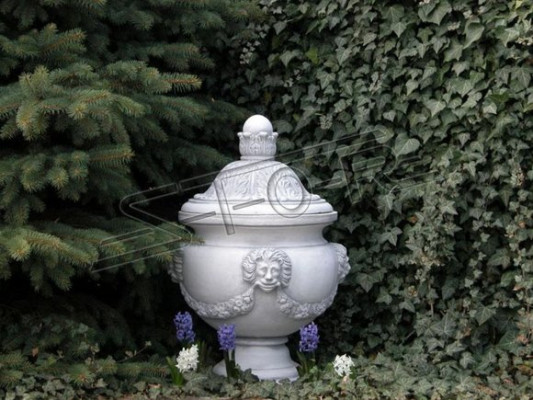Ontwerp Bloempot Top Plantenbak Vaas Figuren Potten Gezicht Sculptuur