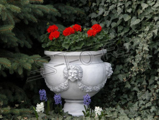 Ontwerp Bloempot Top Plantenbak Vaas Figuren Potten Gezicht Sculptuur