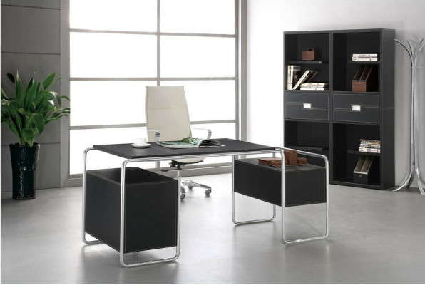 Ontwerp luxe meubels 3-delig, kantoorset bureau en 2x archiefkast.
