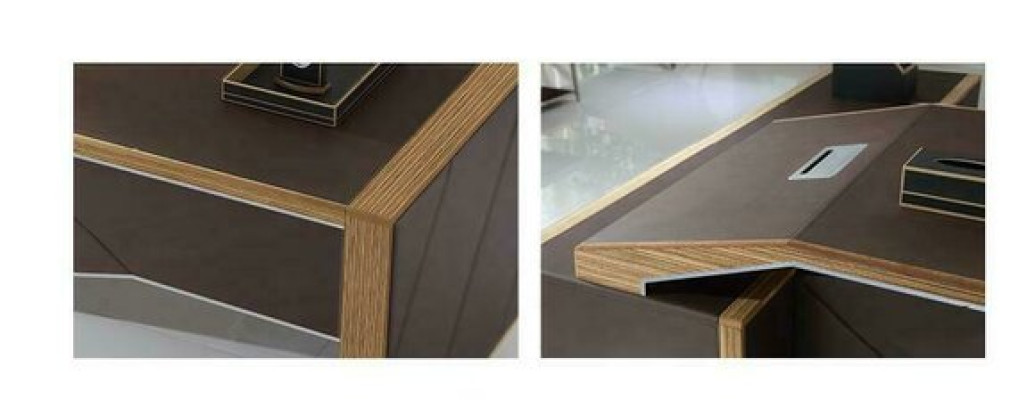 Ontwerpbureau kantoor stoel tafel complete set meubels 2-delige bureau.