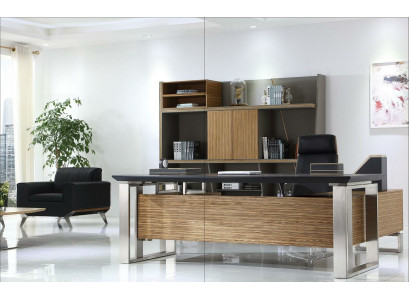 Ontwerpbureau Werkkamer Set Boekenkast Kast Tafel Compleet Set Meubels