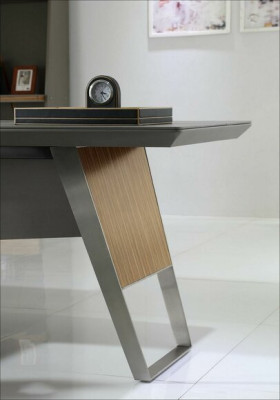 Ontwerper kantoorwerkruimte set stoel tafel complete set meubelen 2-dlg.
