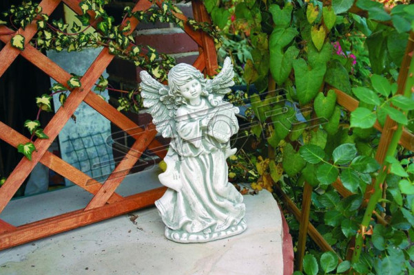 Engel 38 cm Sculptuur Ontwerp Figuur Standbeeld Tuinbeelden Standbeelden