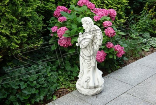 Engel 78cm beeldhouwwerk Design sculptuur standbeeld tuinfiguren standbeelden