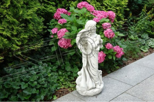 Engel 78cm beeldhouwwerk Design sculptuur standbeeld tuinfiguren standbeelden