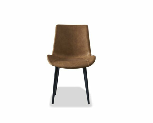Eetkamer 1x Stoel Stoelen Hout Bekleding Modern Ontwerper Leuning Zit Fauteuil